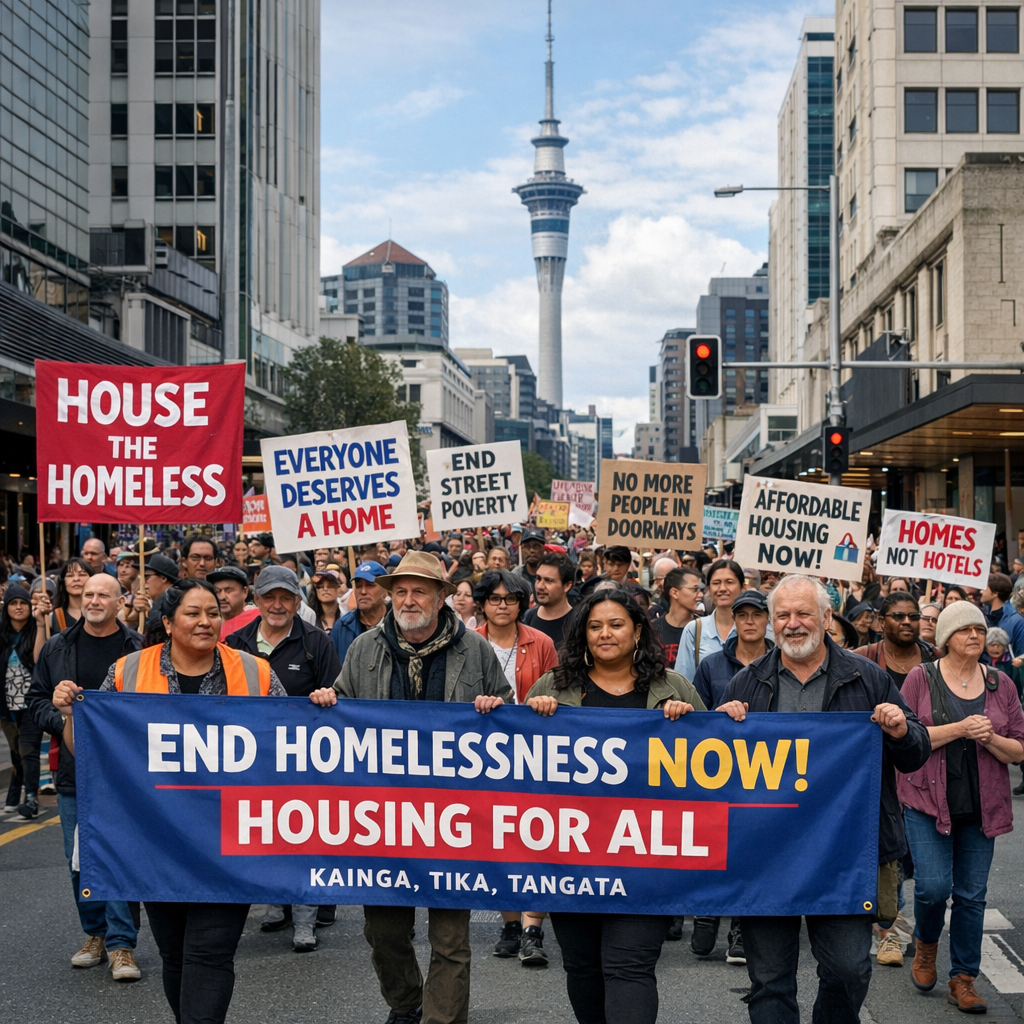 Addressing Auckland’s Rising Homelessness: Community Initiatives and Policy Responses